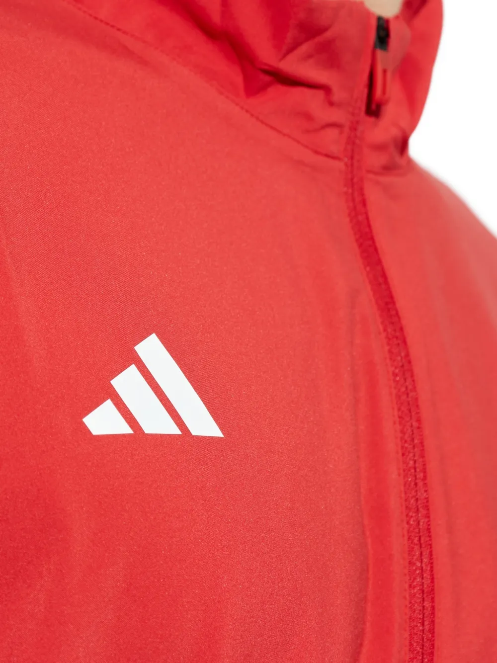 adidas Adizero logo-print sweatshirt Rood
