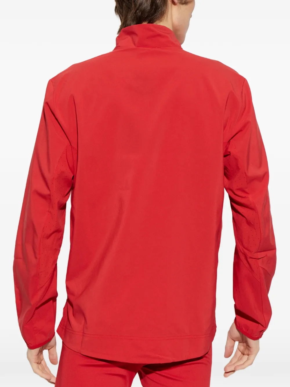 adidas Adizero logo-print sweatshirt Rood