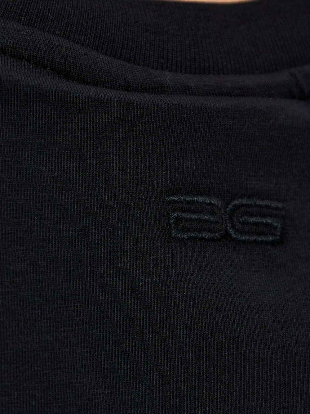 Gestuz Gztima T-shirt met verlaagde schouders Zwart