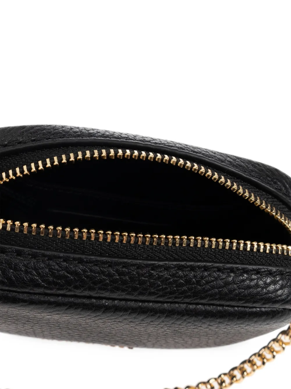 Michael Kors Bryant leren handtas hanger Zwart