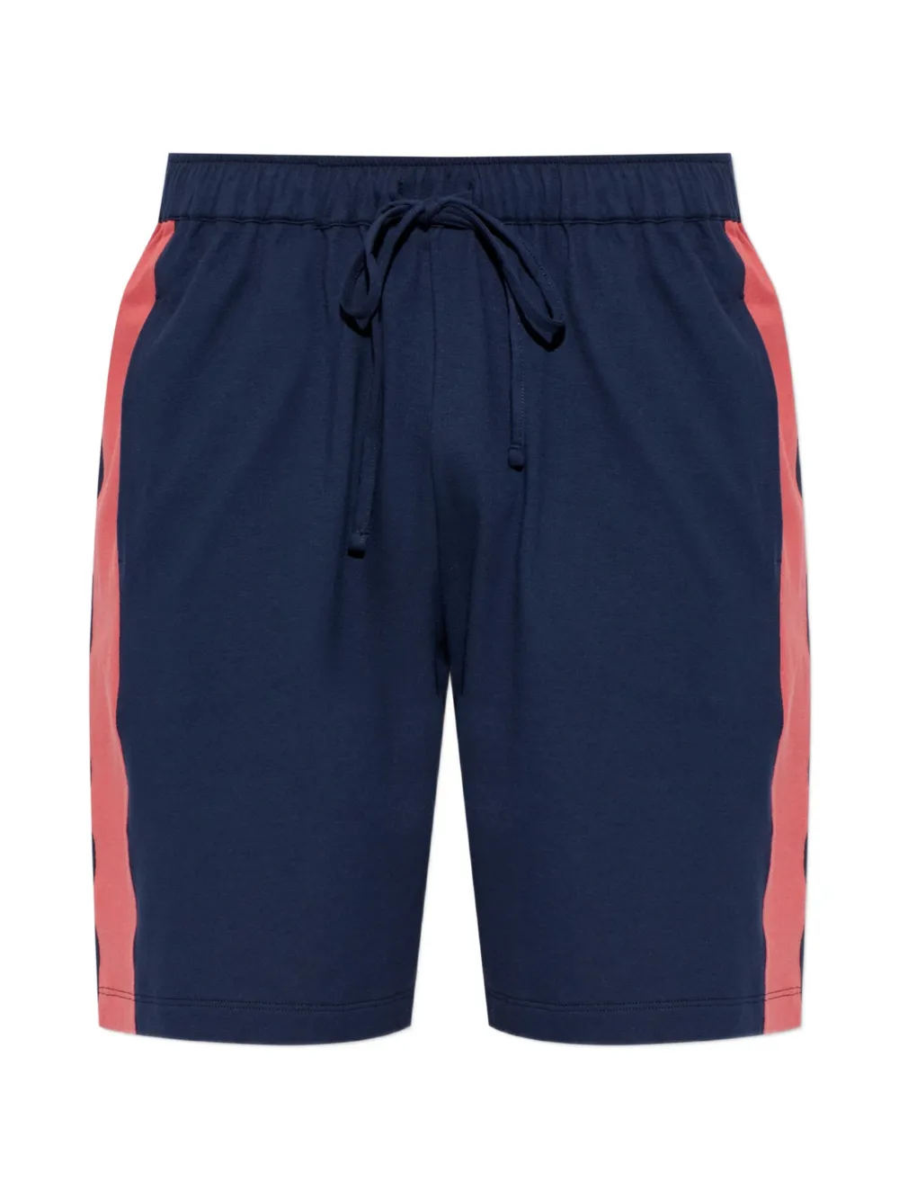 Hanro drawstring side-stripe shorts | Blue | Image 1