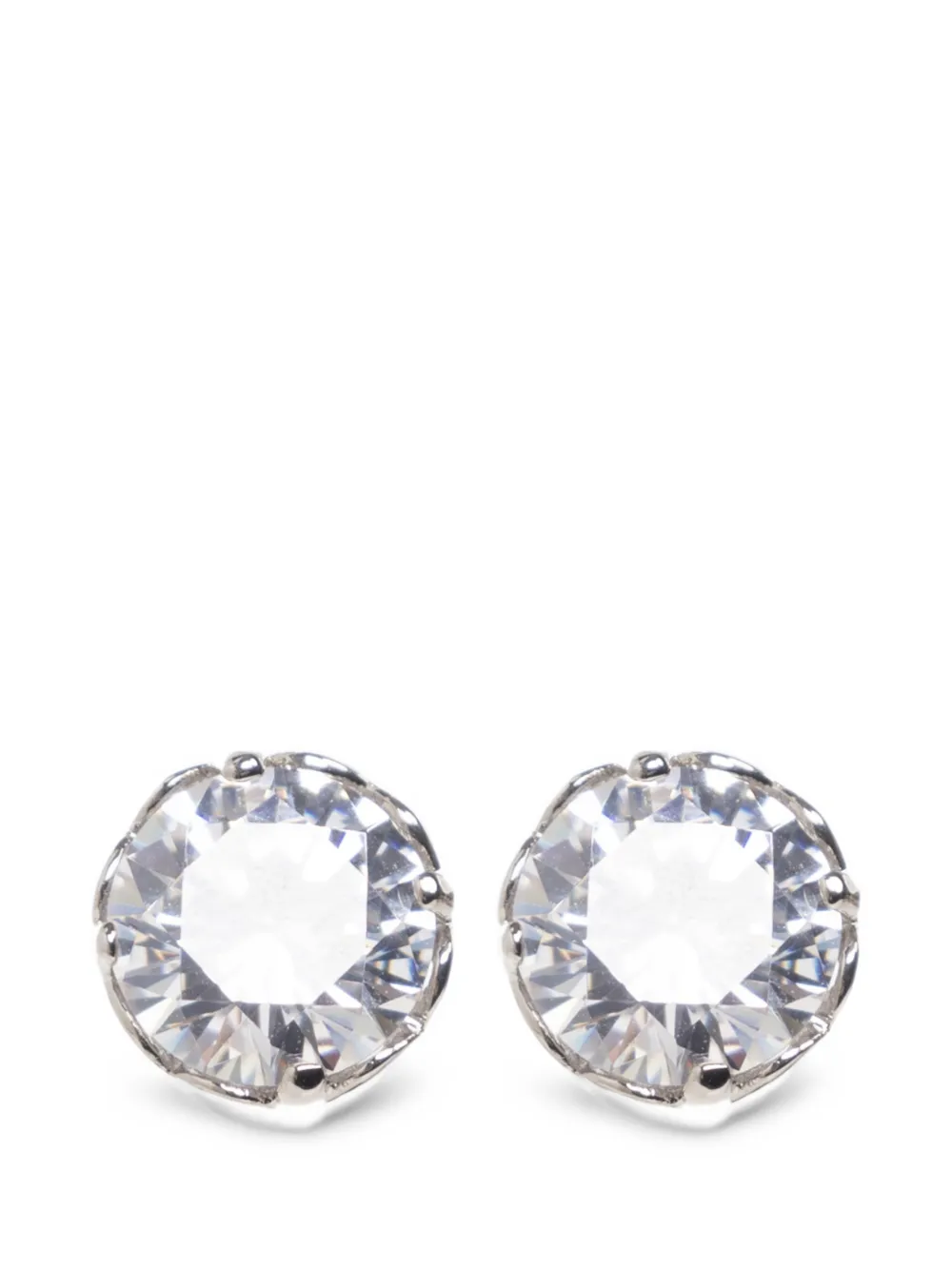 Kate Spade crystal-embellished stud earrings - Silber