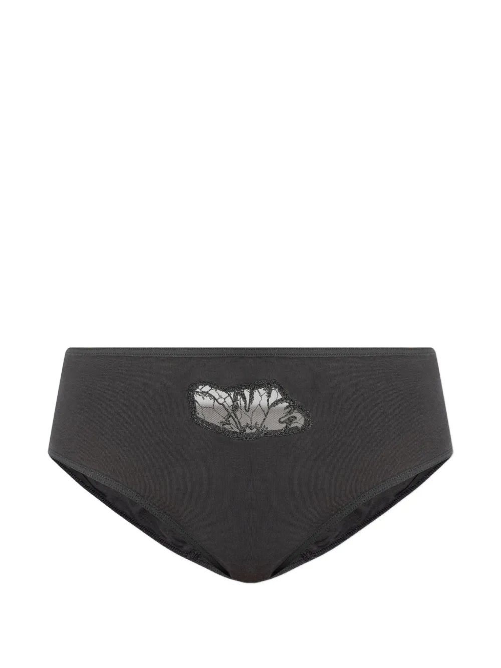 Hanro lace-embellished briefs - Grau