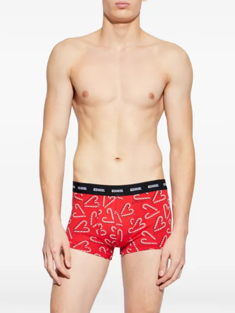 Diesel heart-print boxers
