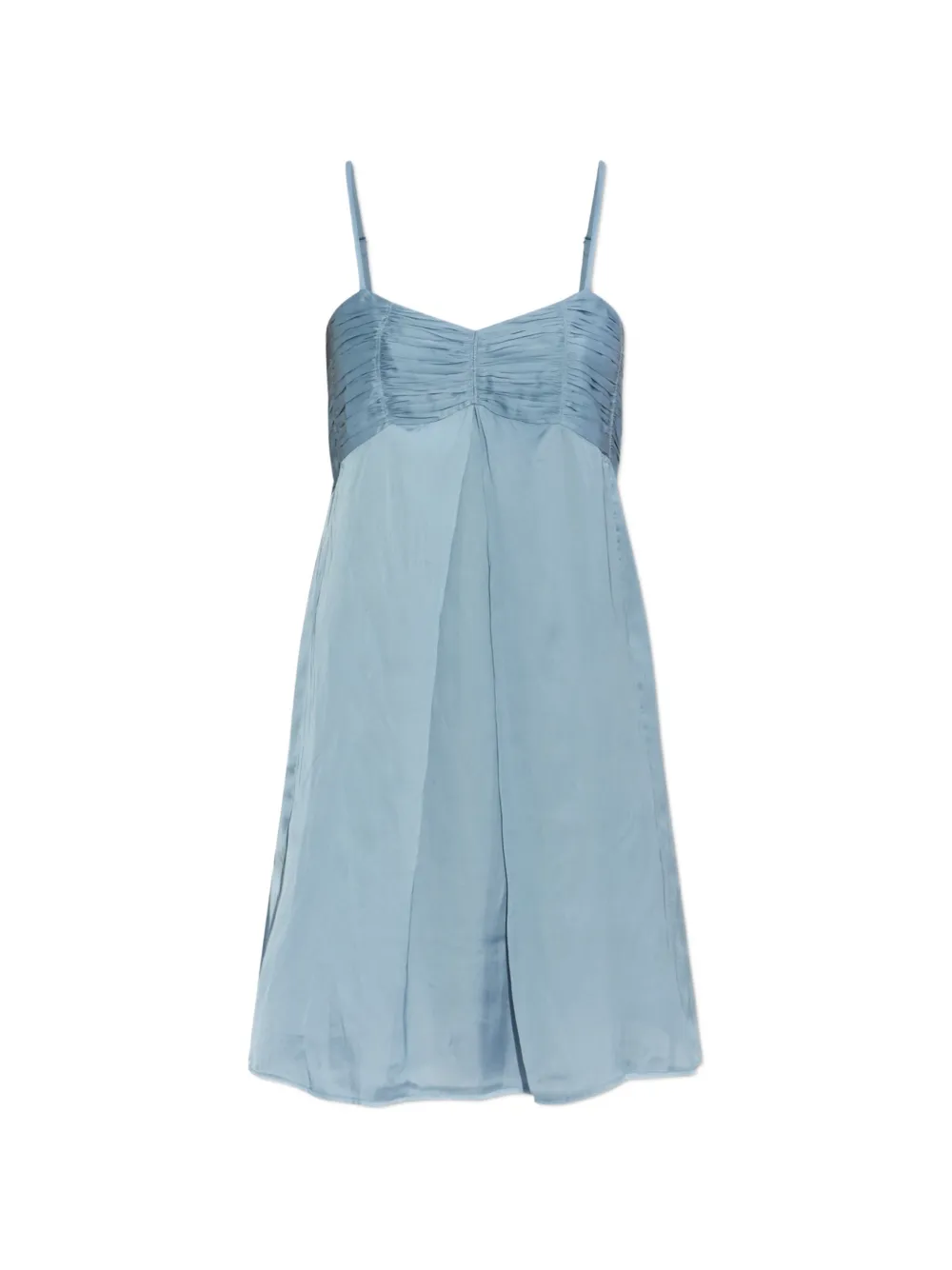 Zadig&Voltaire dress Rippies satin Blauw