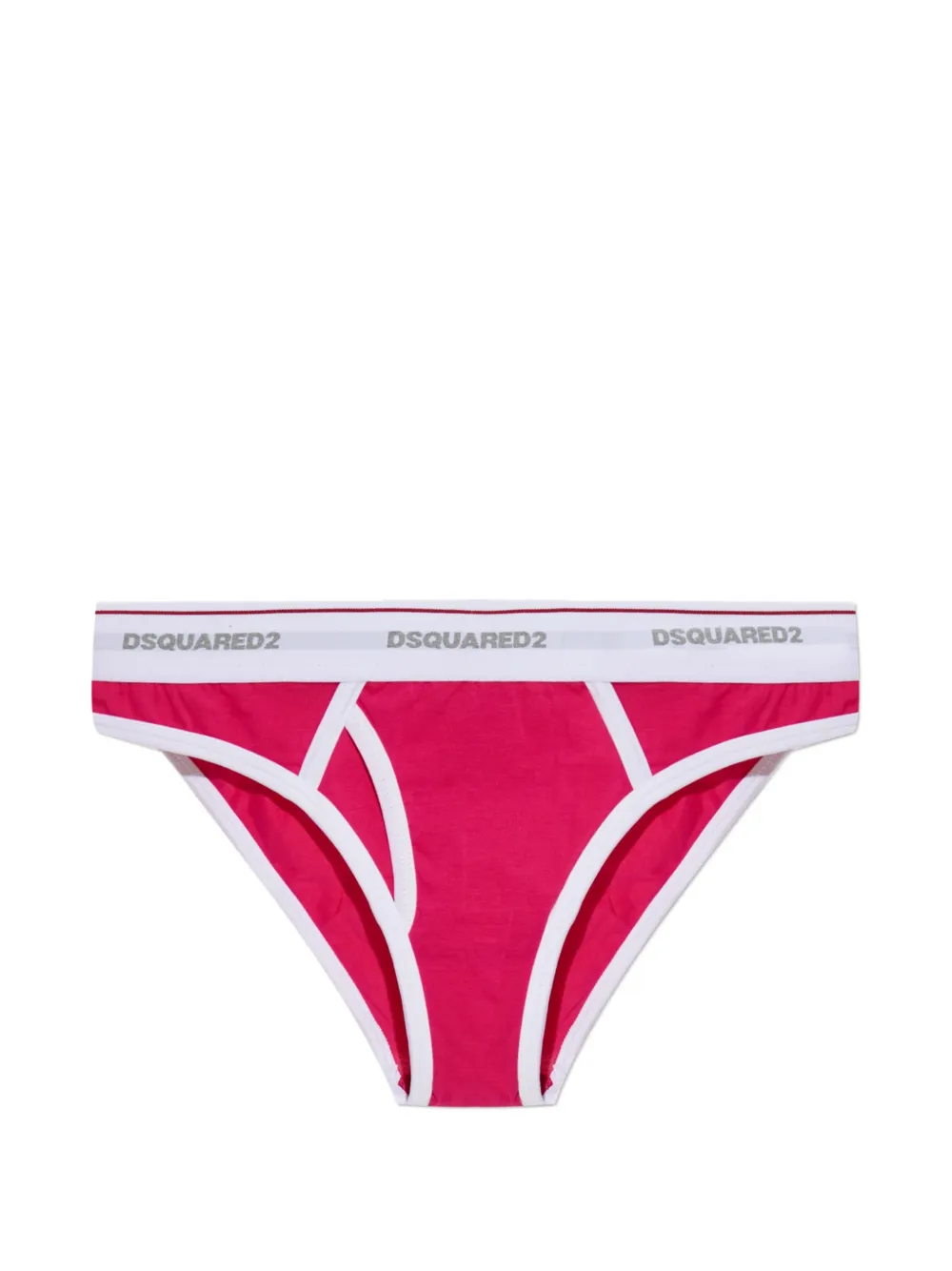 DSQUARED2 logo-waistband briefs - Rosa