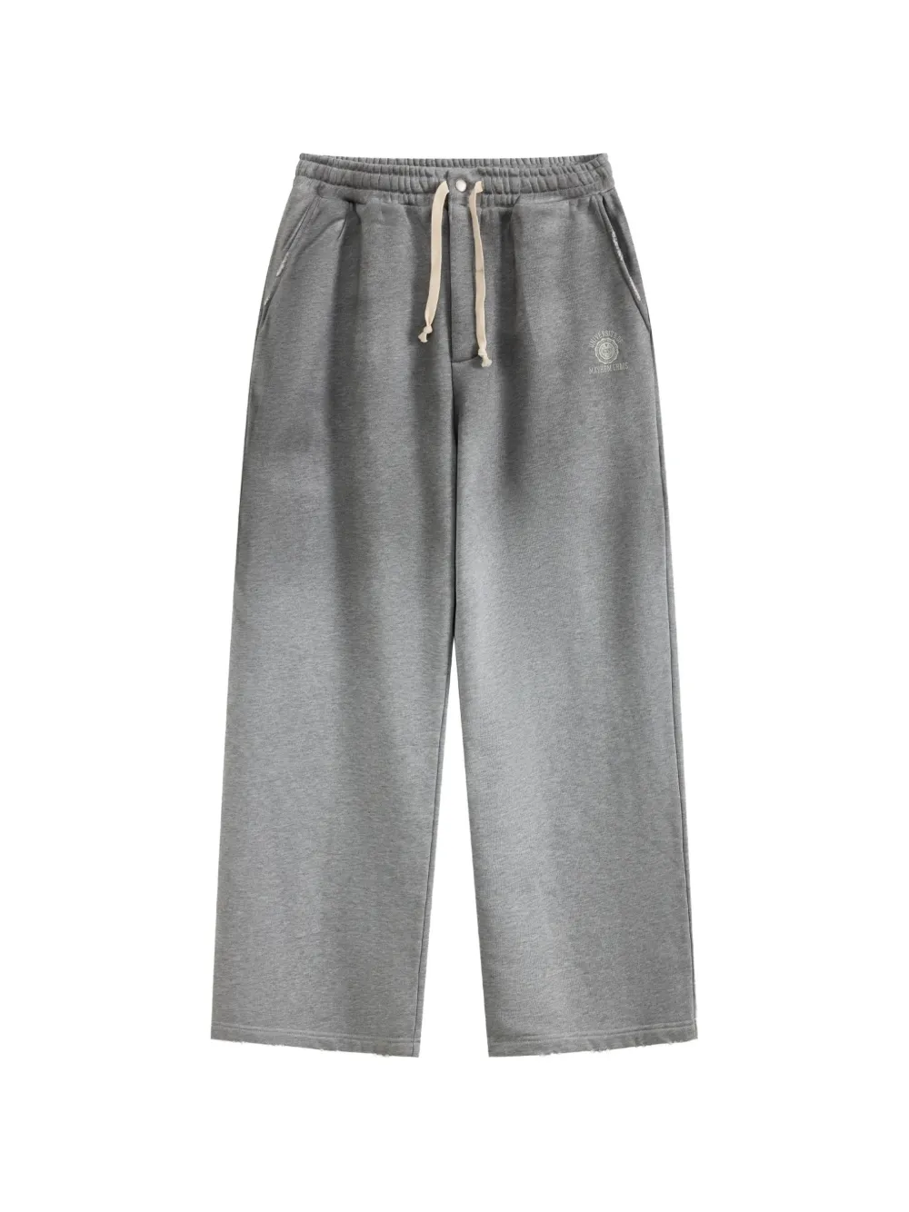 ACUPUNCTURE 1993 Mayhem distressed-effect track pants - Gris