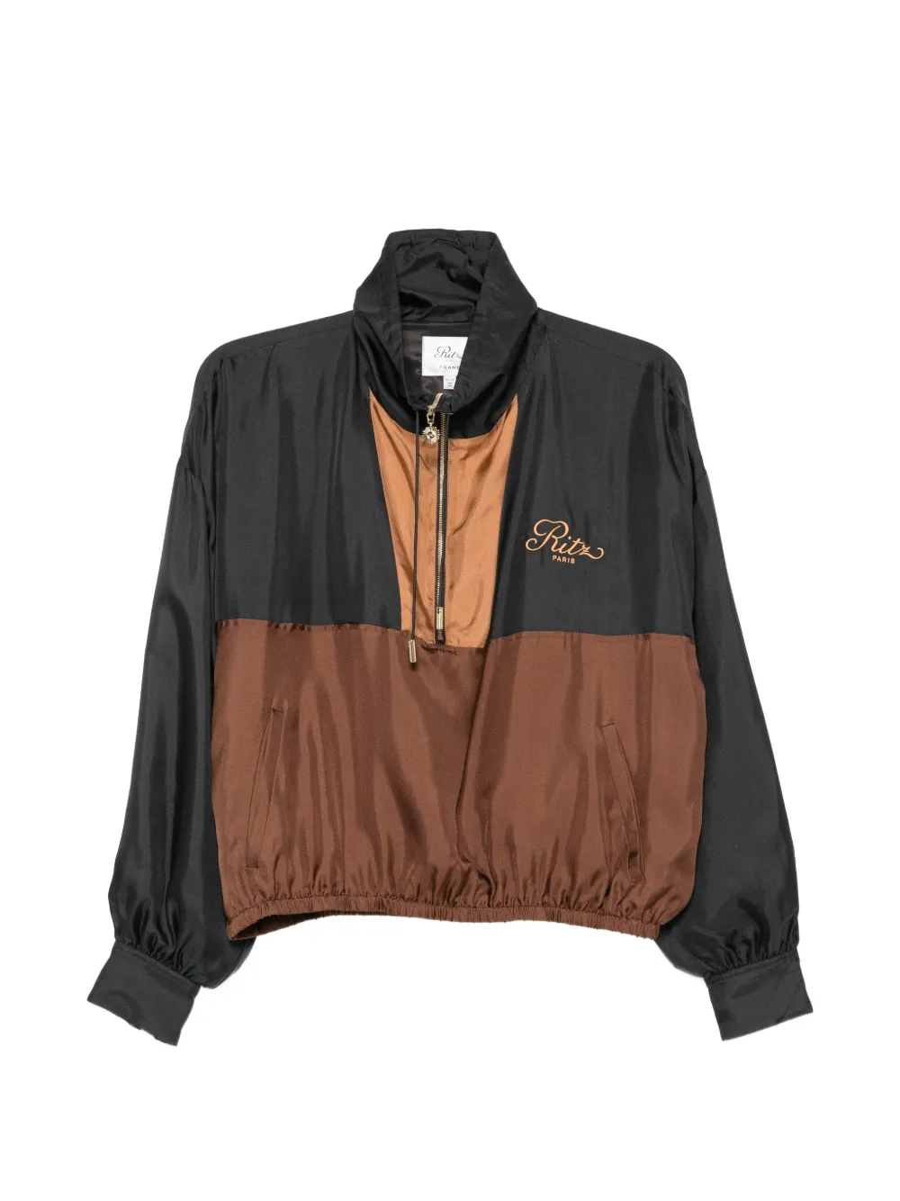 FRAME Ritz Paris colour-block jacket - Blau