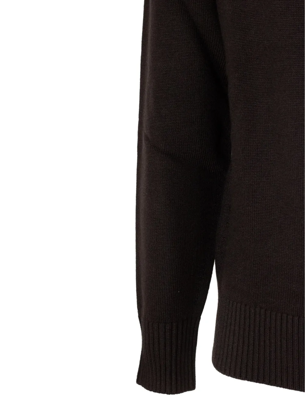 Kangra roll-neck knitted sweater Bruin