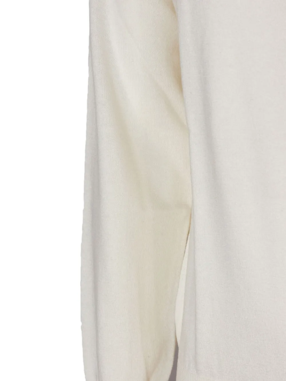 Kangra roll-neck ribbed-trim sweater Wit
