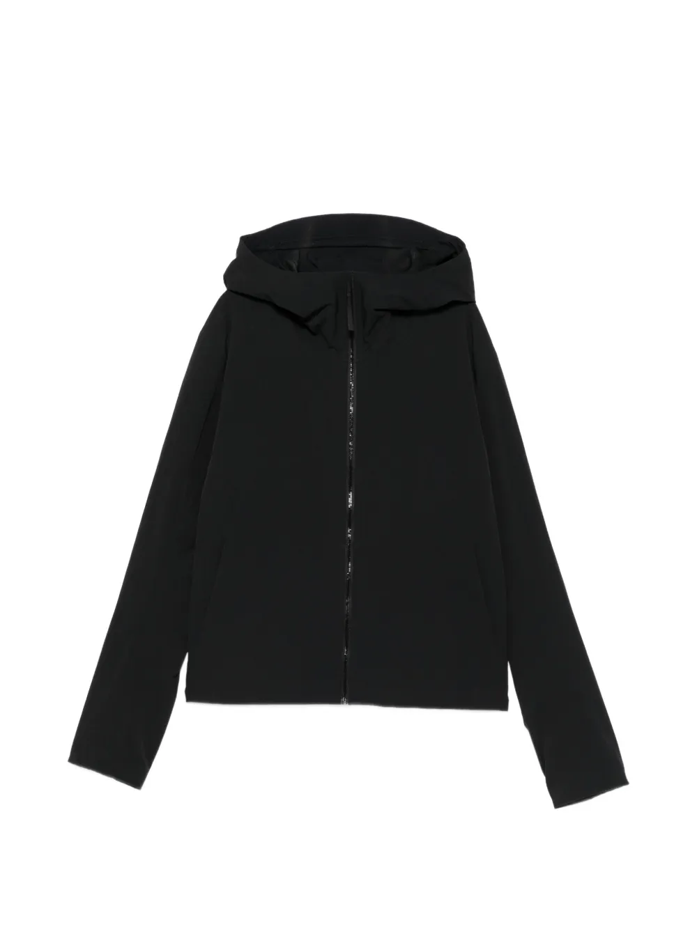 Veilance hooded zip-up jacket | negro | Image 1