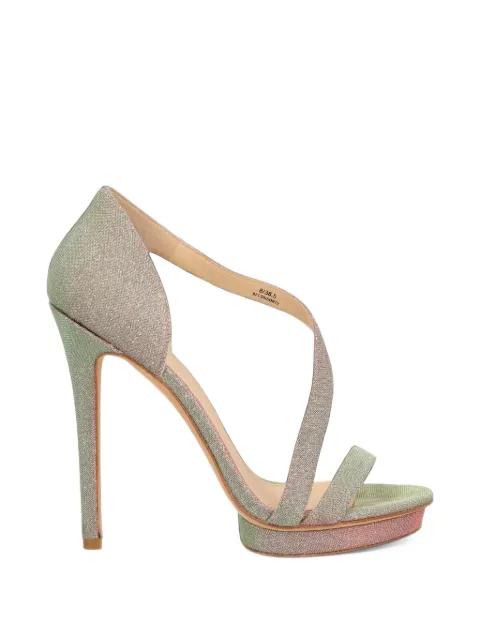 Brian Atwood asymmetric platform sandals