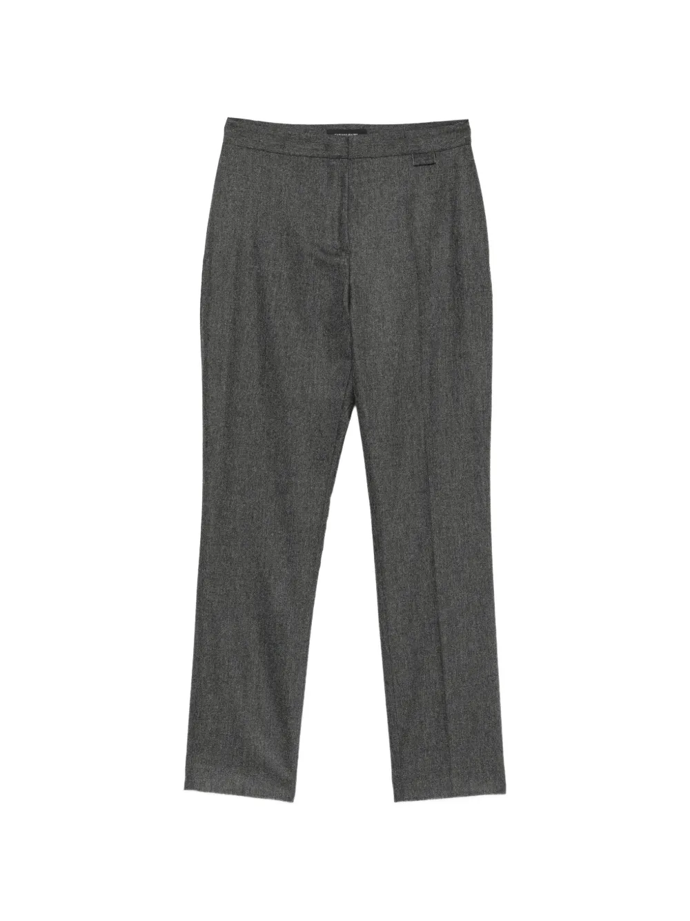Fabiana Filippi flat-front tailored trousers Grijs