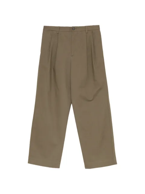 Paul Smith cotton pleated trousers