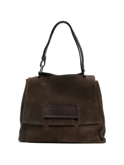 SOMMET small My Way suede shoulder bag