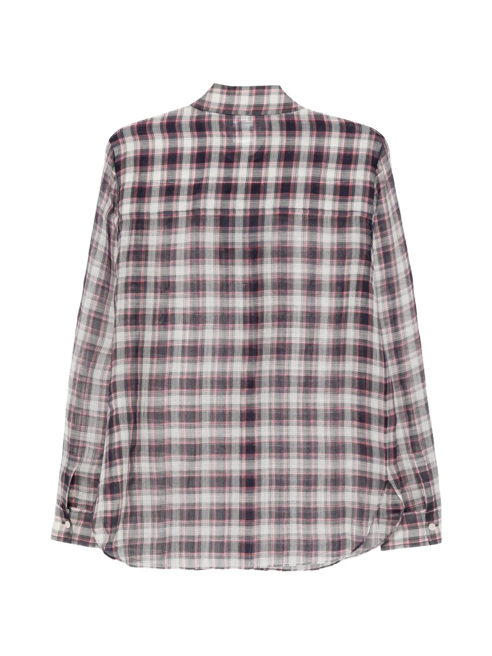 Tibi check-pattern shirt Wit