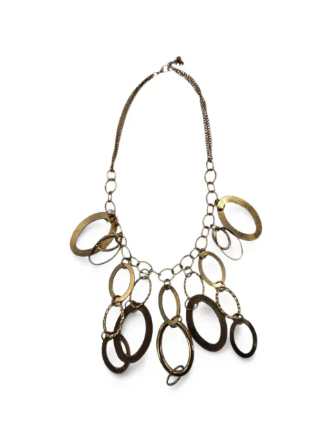 Madison Maison 1980 oval-link collar necklace