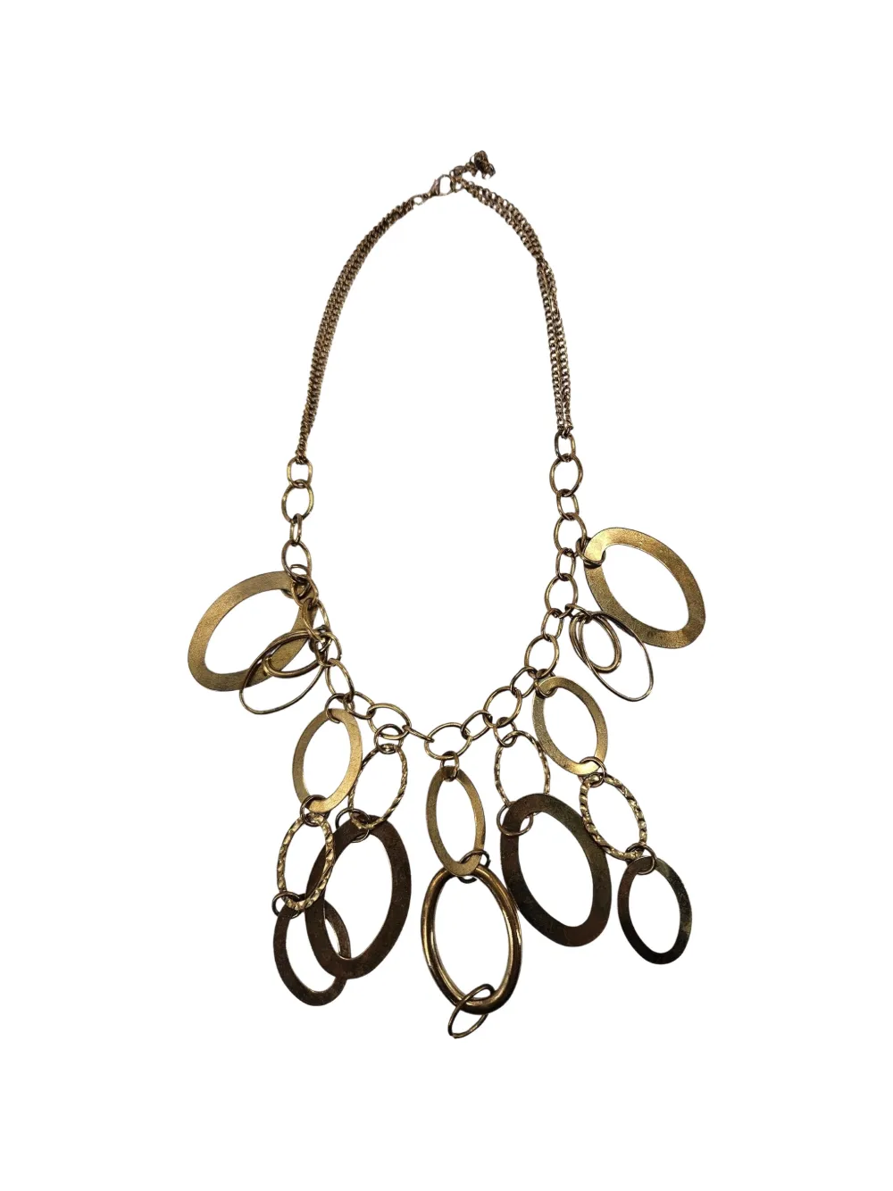Madison Maison 1980 oval-link collar necklace - Oro