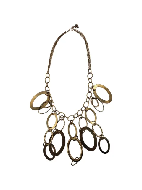 Madison Maison collier ras-de-cou à maillons ovales (1980)