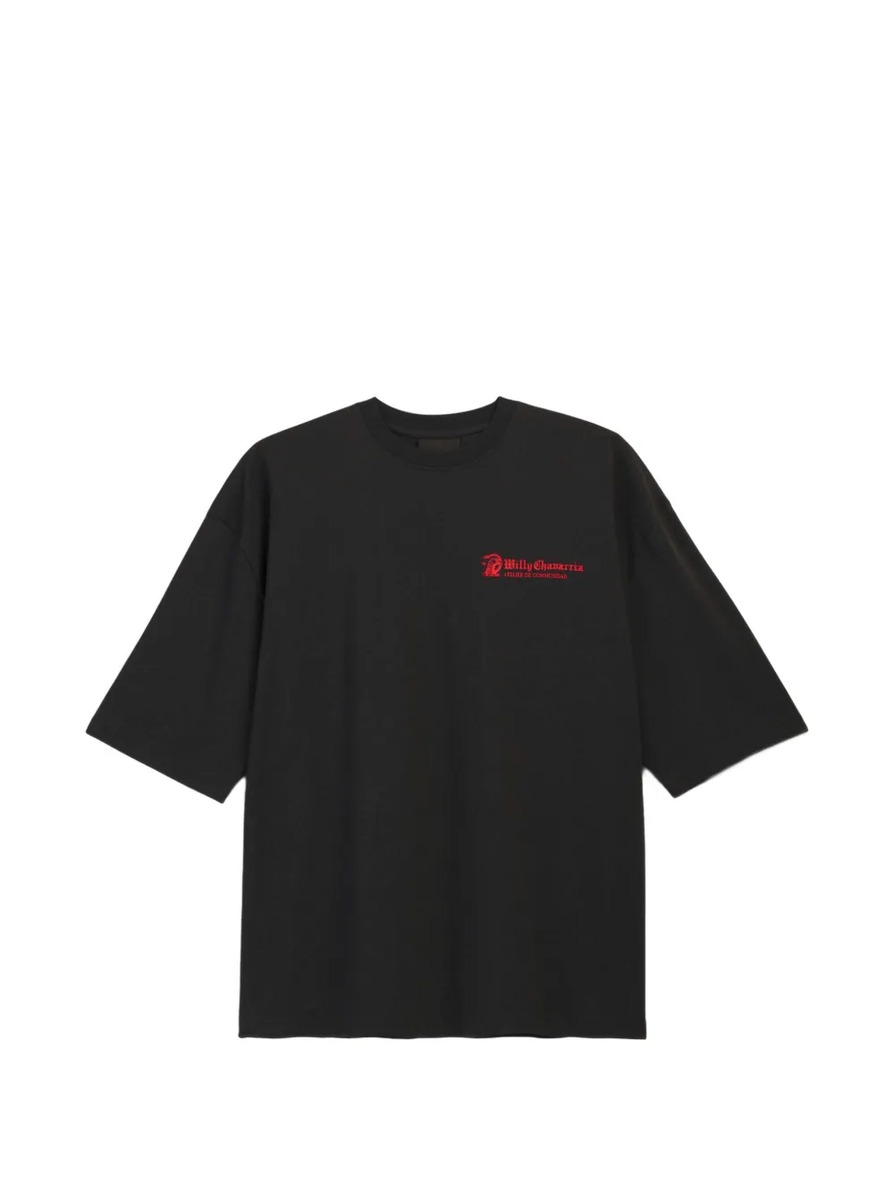 adidas x Willy Chavarria Atelier T-shirt Zwart