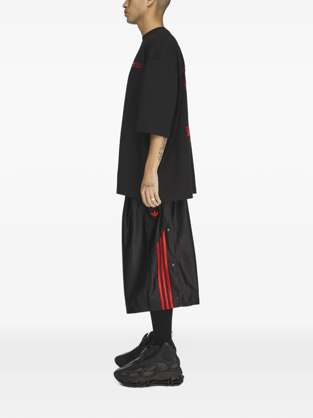 adidas x Willy Chavarria Atelier T-shirt Zwart