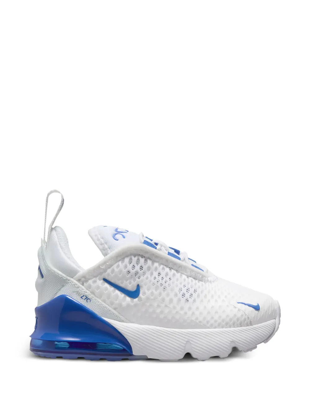 Nike Kids Air Max 270 mesh-panel sneakers - Bianco