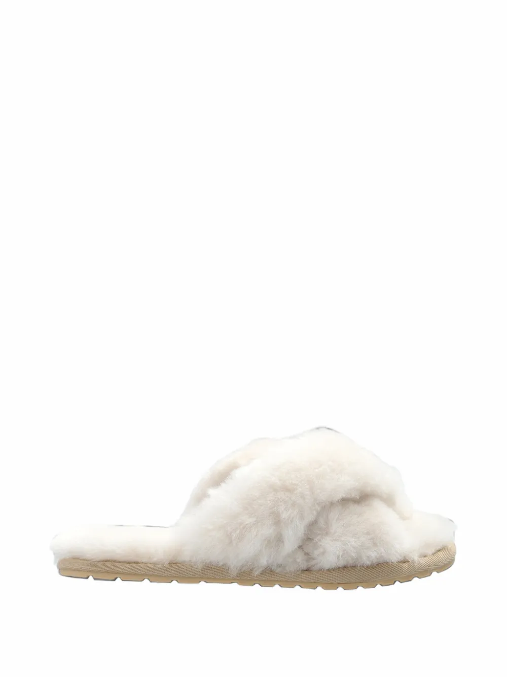 EMU AUSTRALIA Mayberry crossover flat sandals - Toni neutri