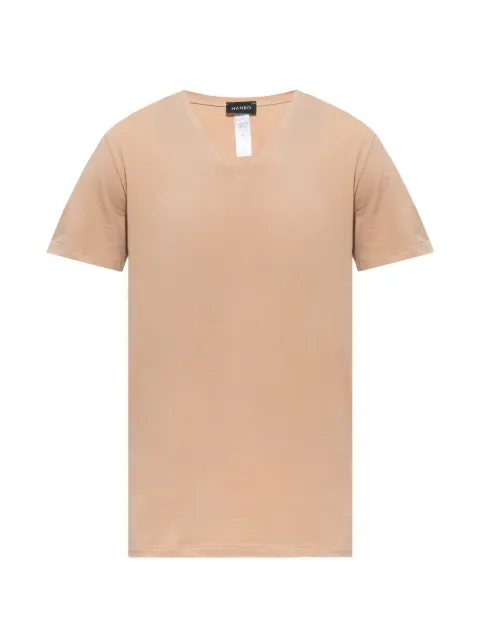 Hanro playera con cuello en V