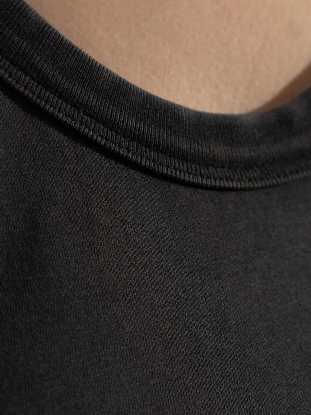 ENTIRE STUDIOS Cropped tanktop Zwart
