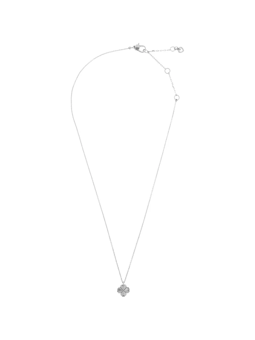 Kate Spade Heritage Spade pendant necklace - Argento