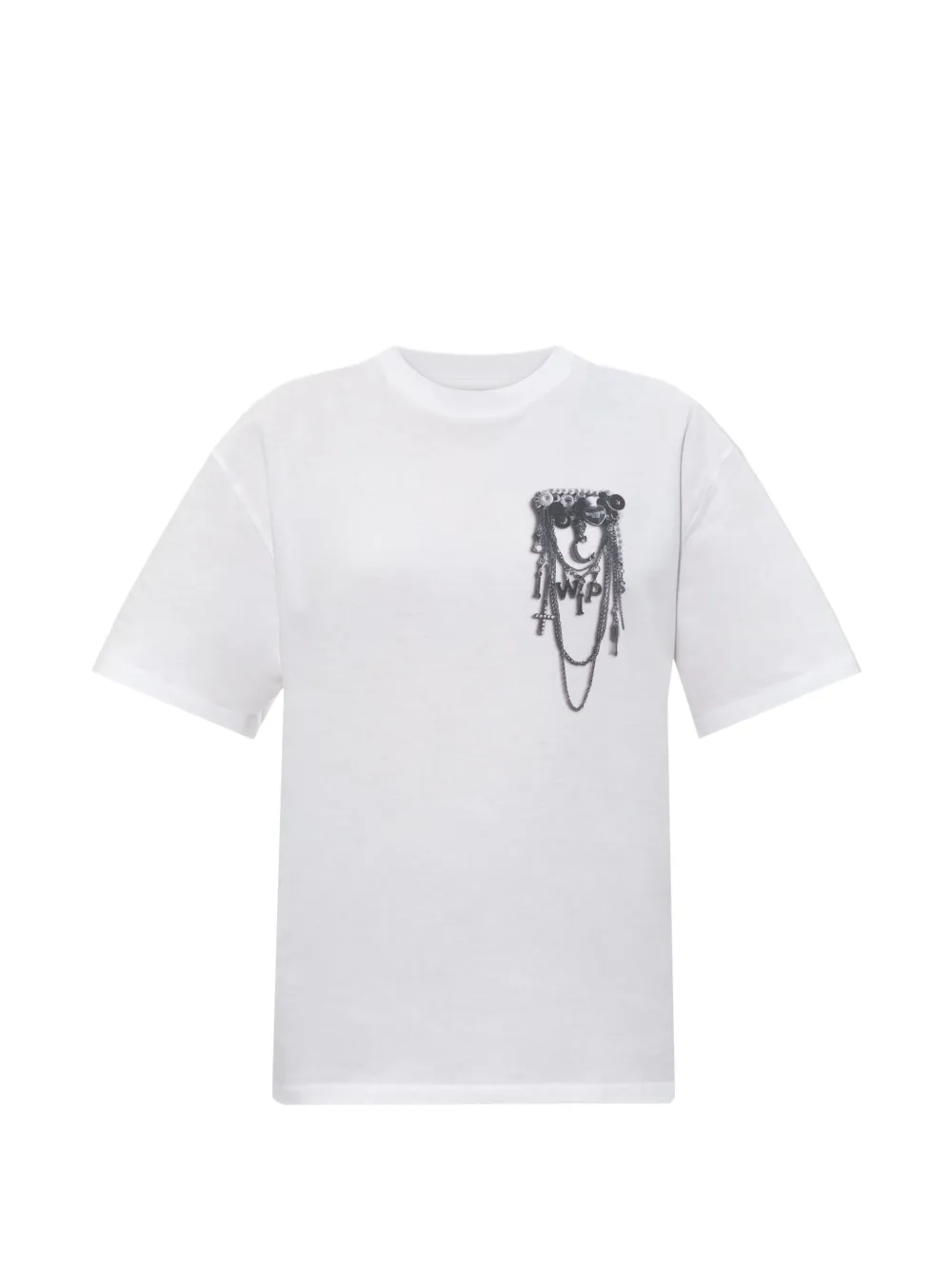 Carhartt WIP S S inverted charm t-shirt Wit