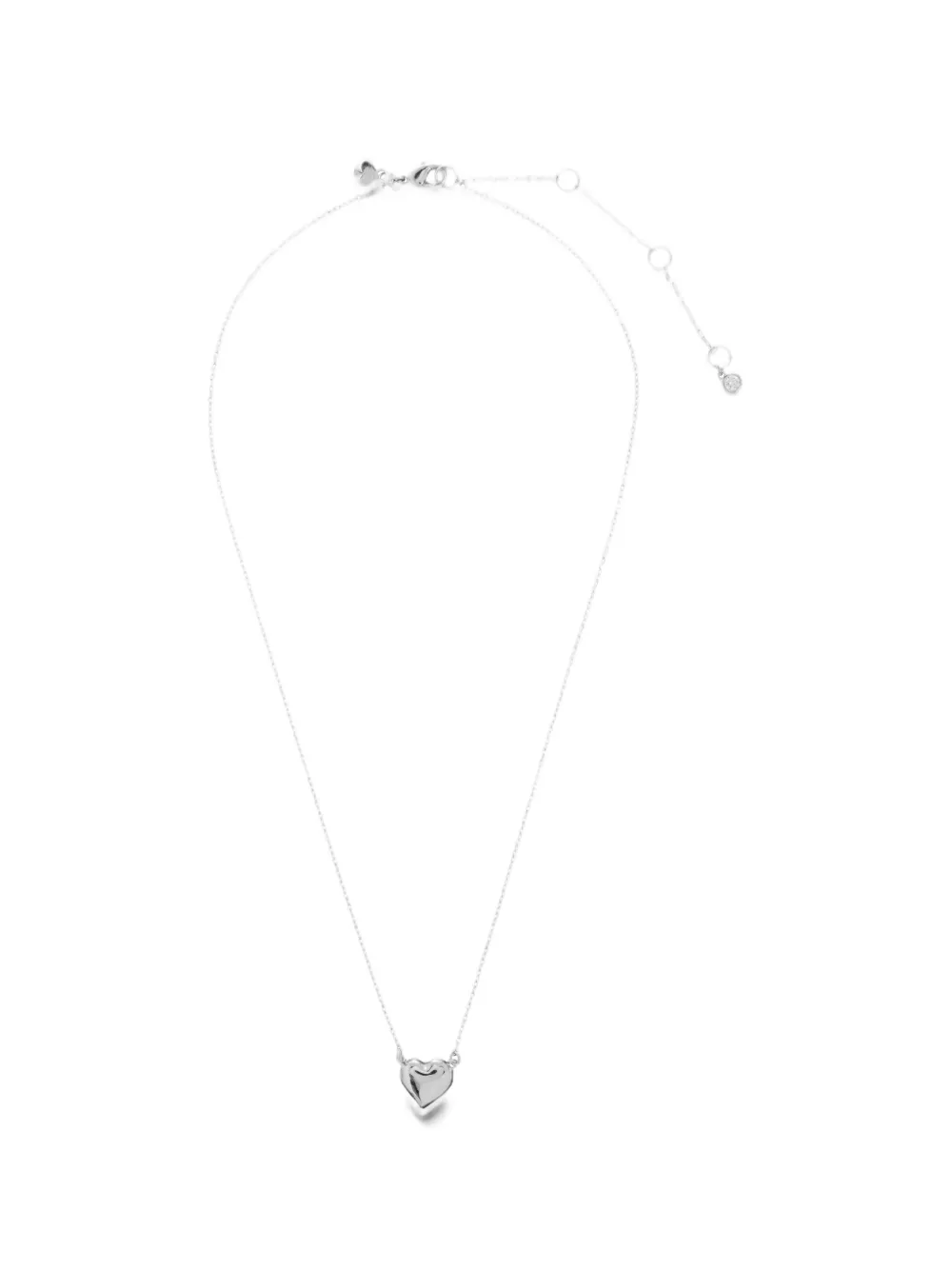 Kate Spade heart-pendant necklace - Argento