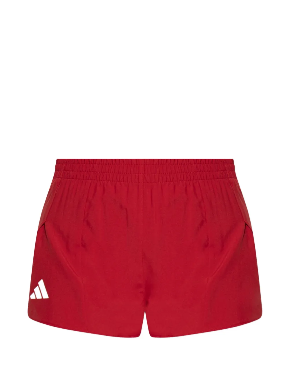 adidas 아디제로 로고 프린트 쇼츠 | 레드 | Image 1