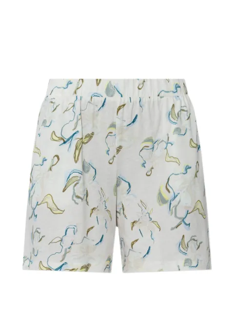 Hanro bermudas con estampado gráfico