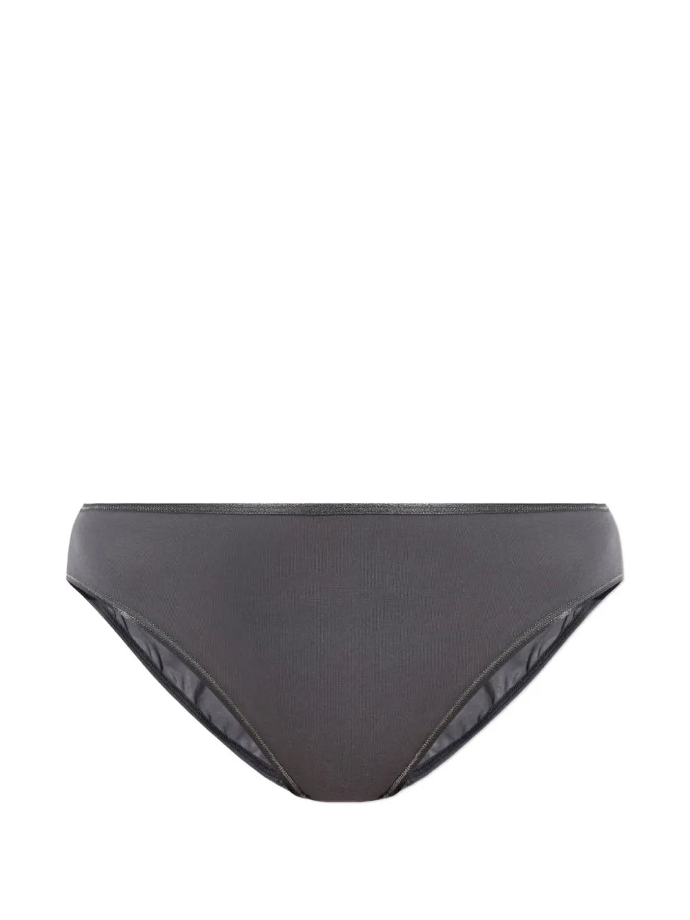 Hanro Slip Midi in cotone - Grigio