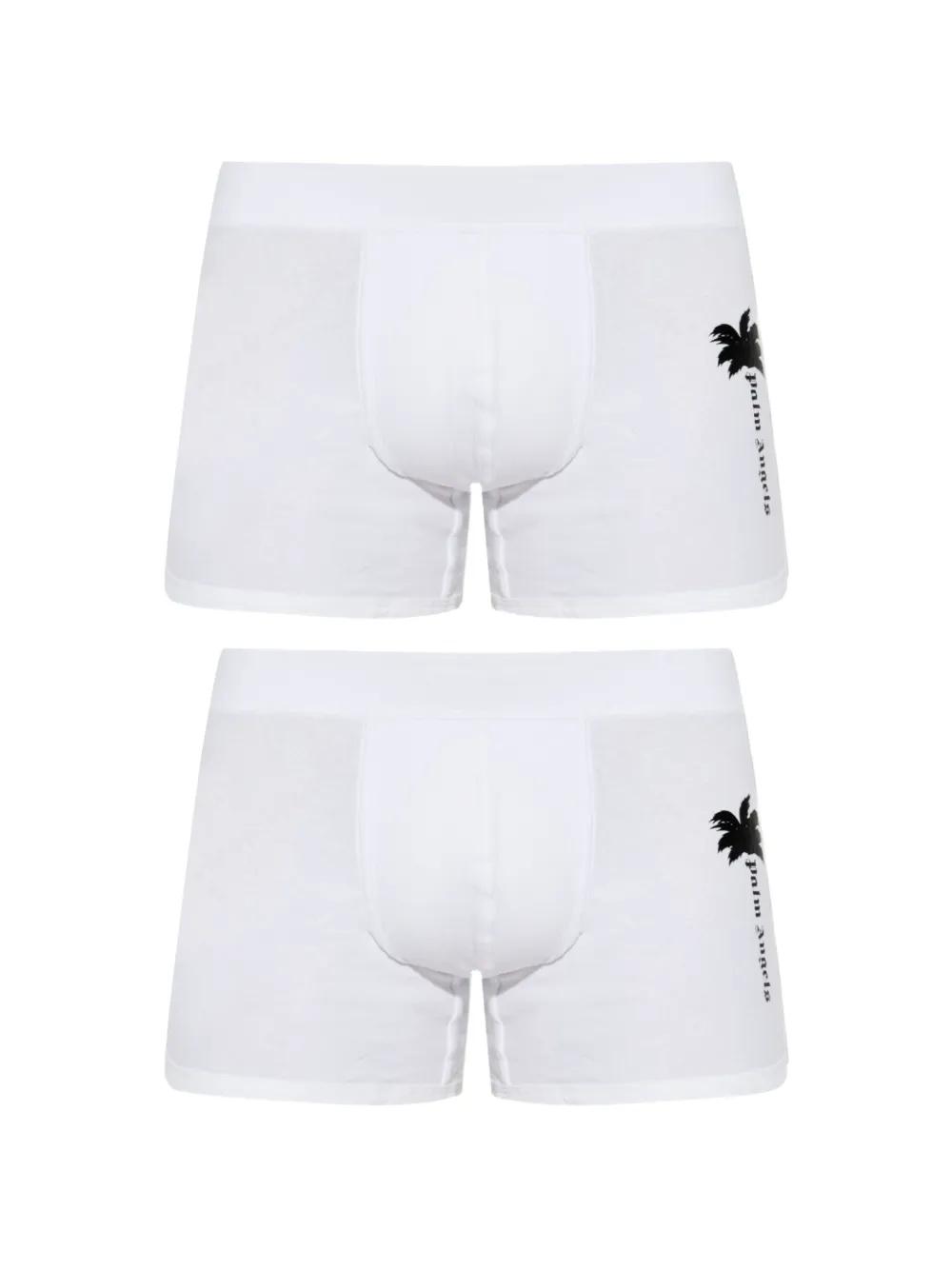 Palm Angels Set boxer con logo (2 pezzi) - Bianco