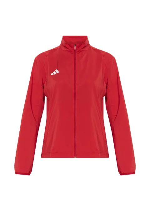 adidas Adizero logo-print jacket