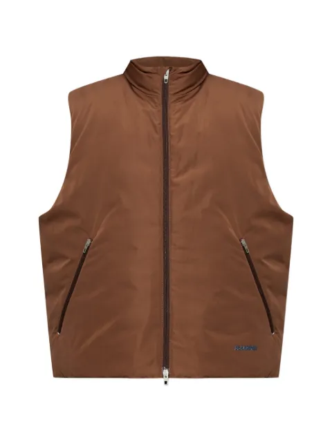 Jil Sander insulated zip-up gilet