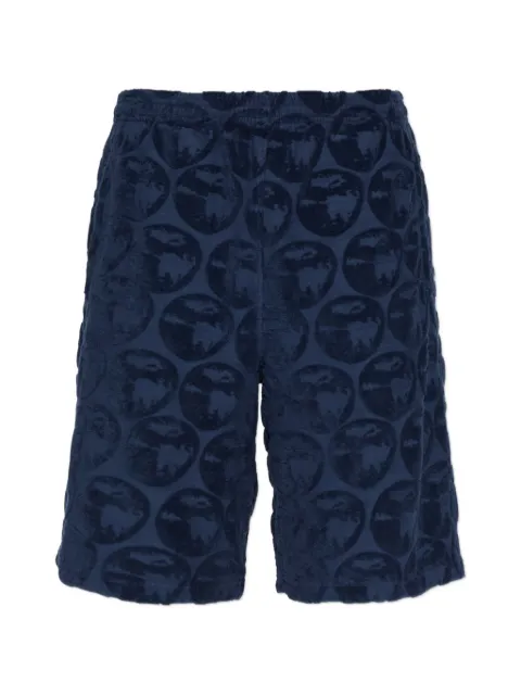 Kenzo Apple Pop monogram-pattern cotton shorts