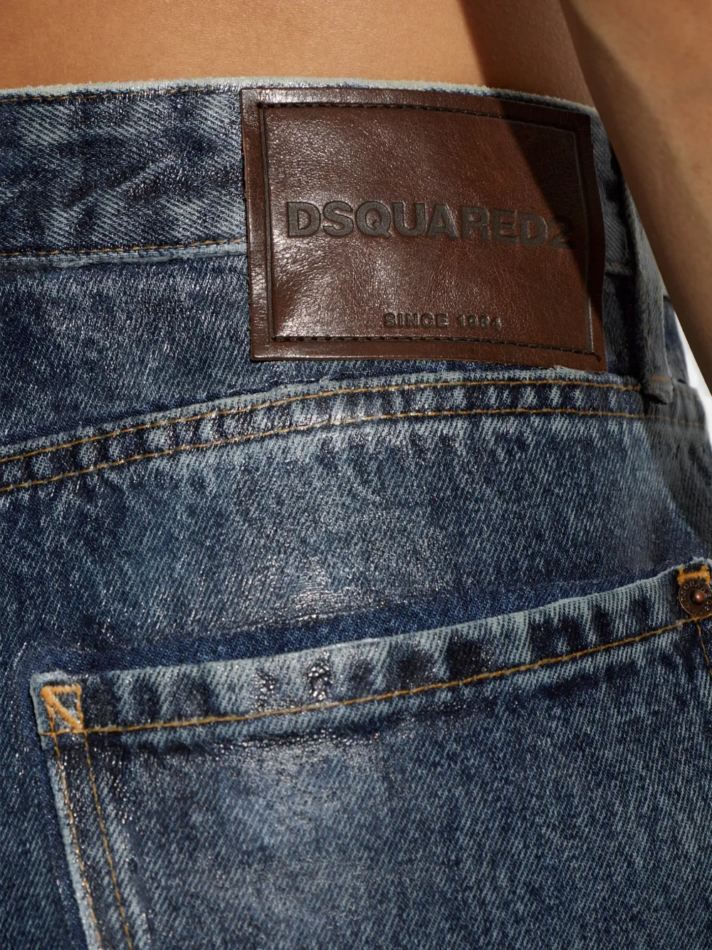 DSQUARED2 Loose Twst jeans Blauw