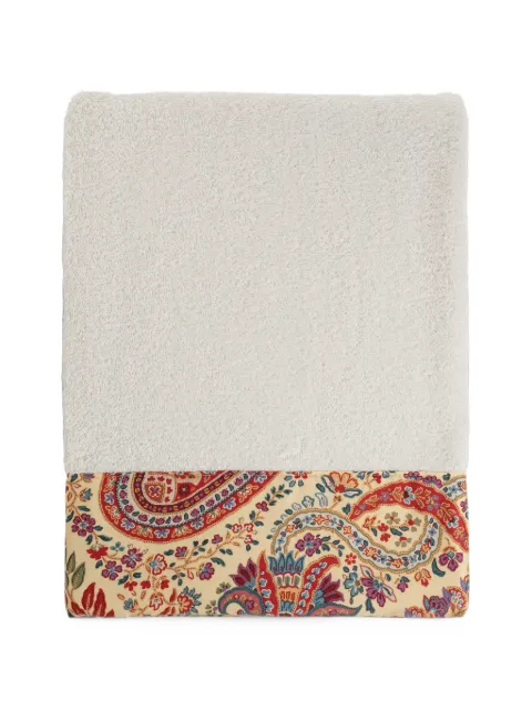 ETRO HOME set de dos toallas de algodón con estampado de cachemira