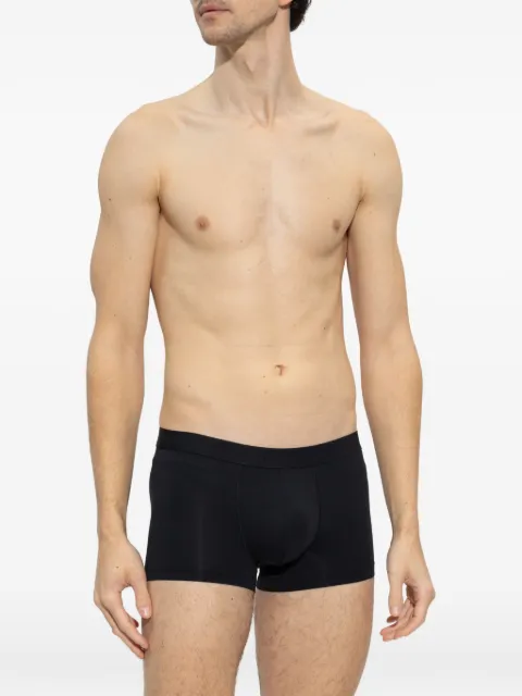 Hanro logo-waistband boxer briefs