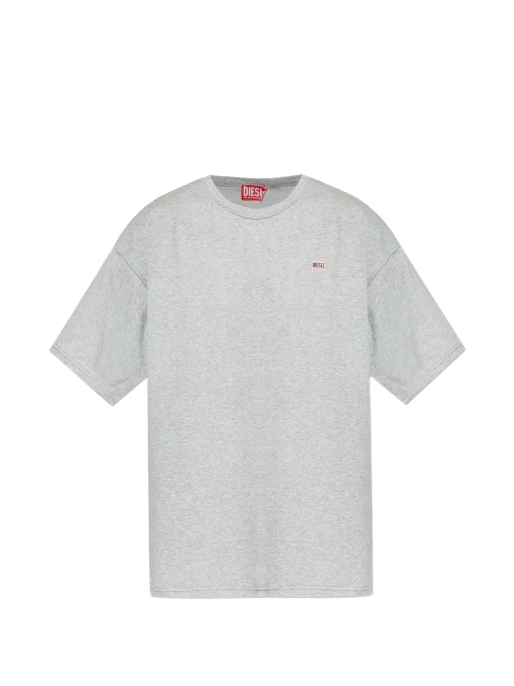 Diesel logo-print T-shirt - Grigio