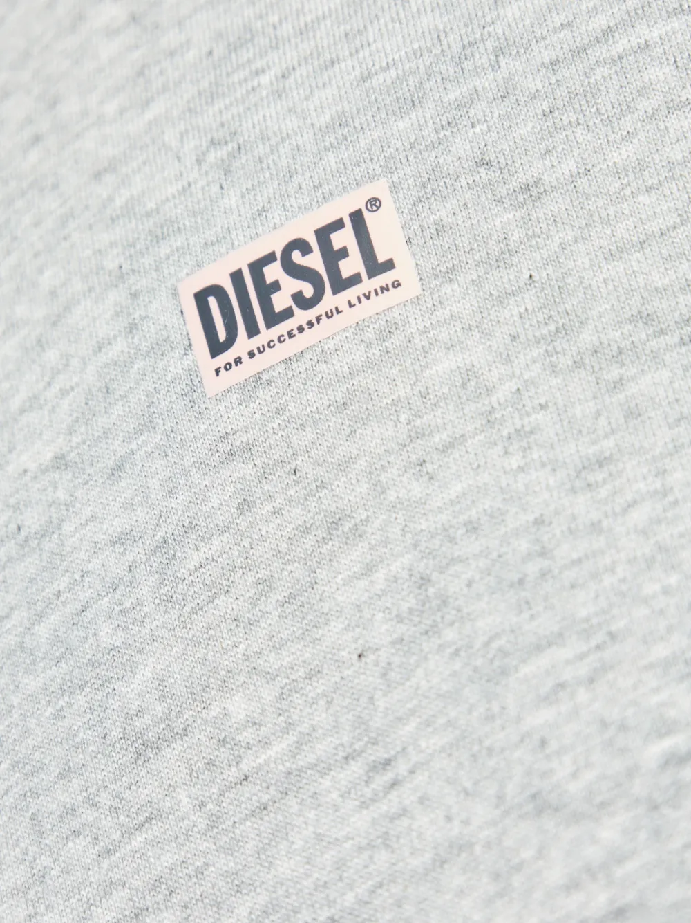 Diesel logo-print T-shirt Grijs