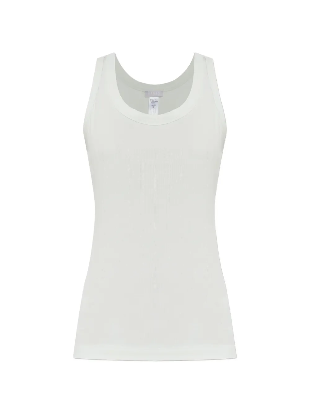 Hanro ribbed-knit top - Grün