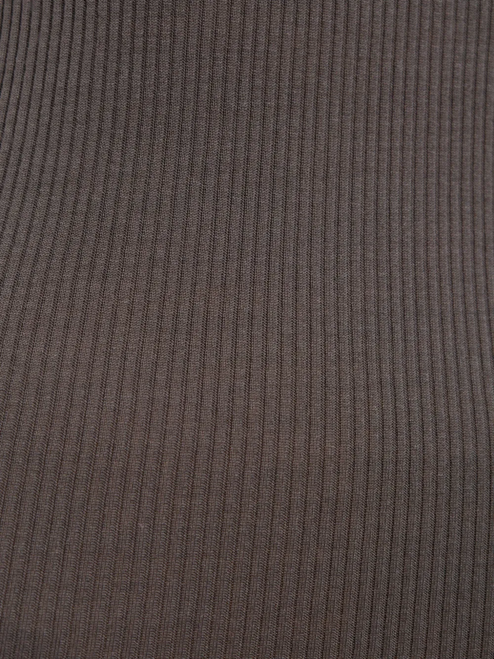 Alexander Wang ribbed short-sleeve dress Grijs