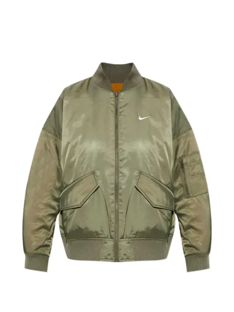 Nike reversible logo-embroidered bomber jacket