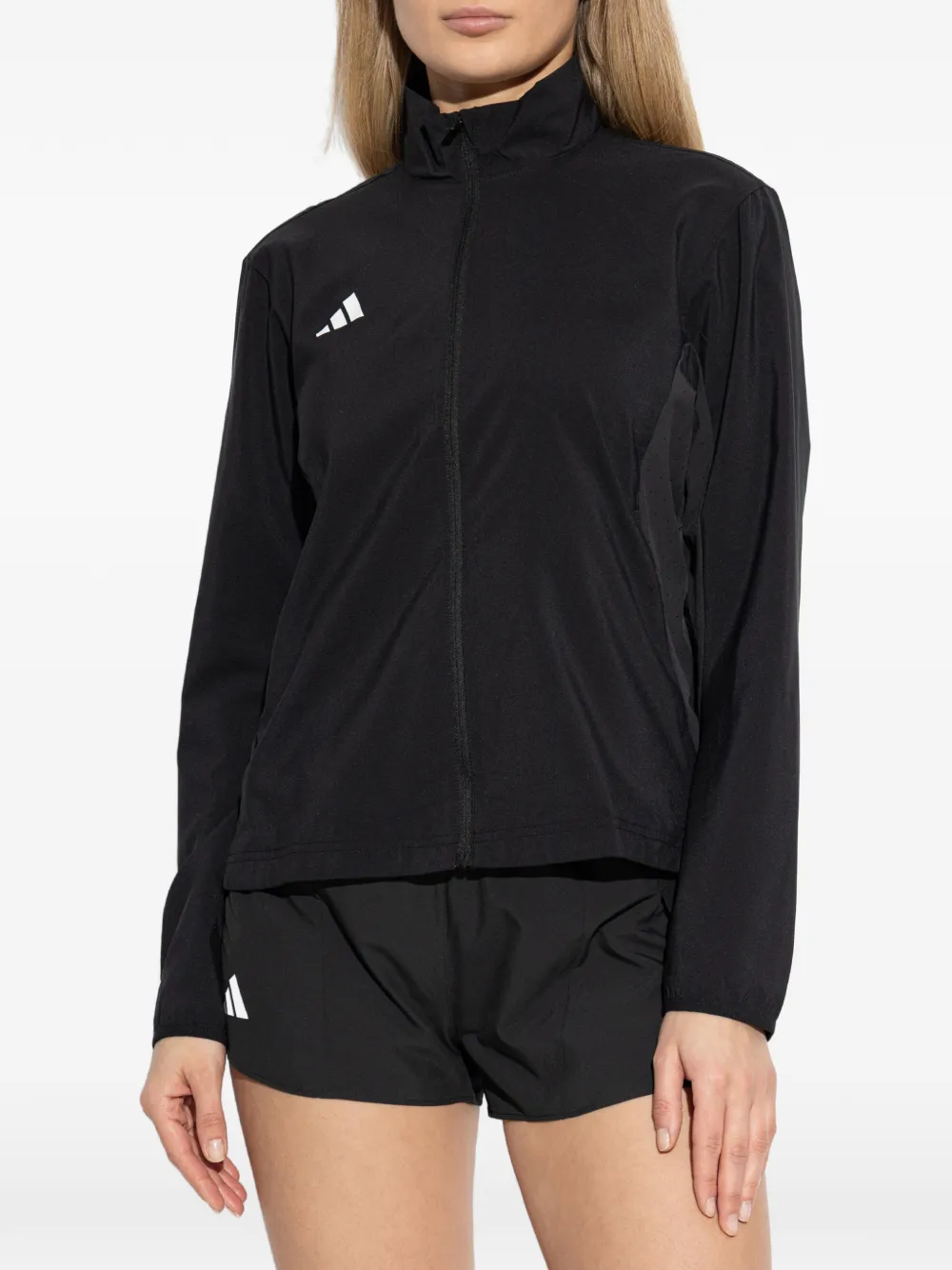 adidas Adizero Essentials running jacket Zwart