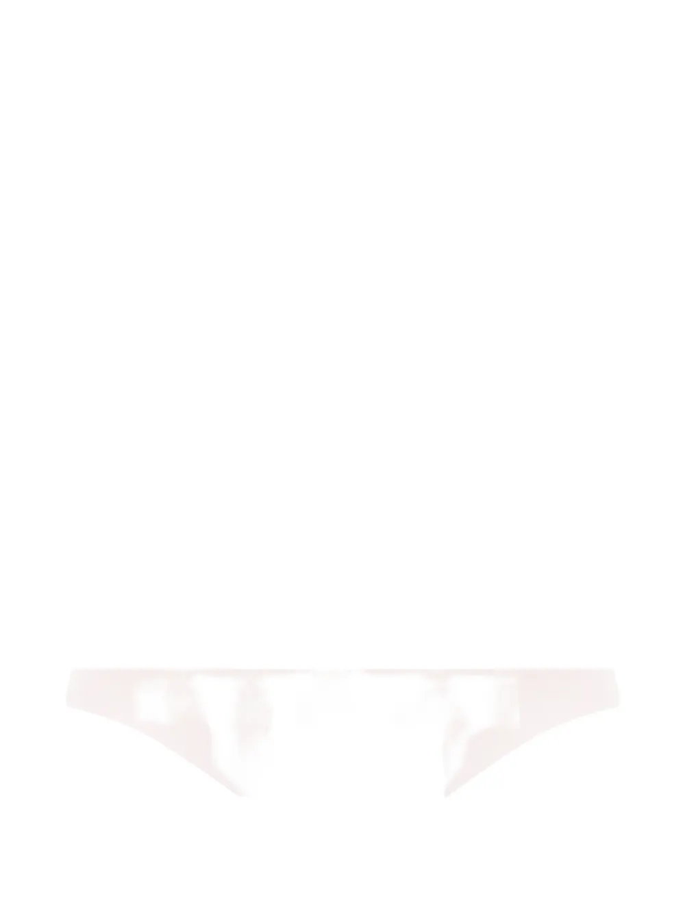 Hanro high-leg thong - Bianco