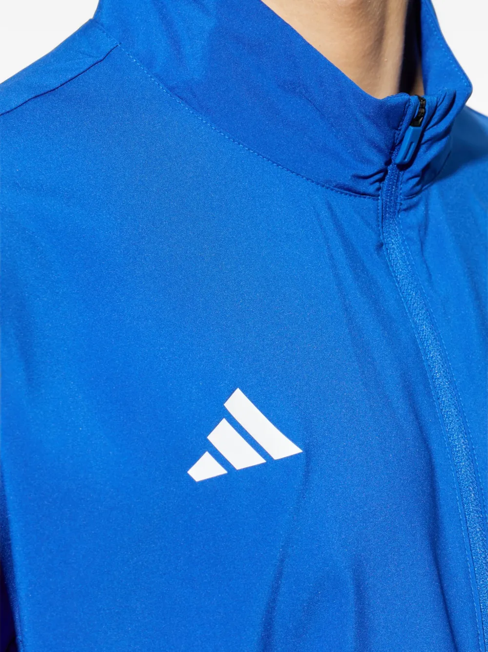 adidas stand-up-collar sweatshirt Blauw